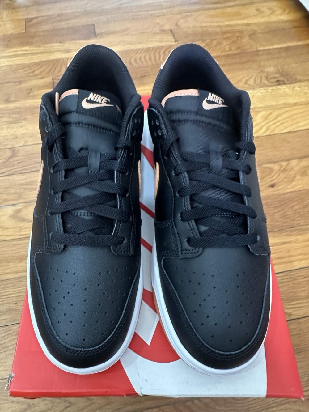 *Slightly Used* Nike Dunk Low Men Black Brown (DV0831-004) Size 10 - Picture 3 of 11